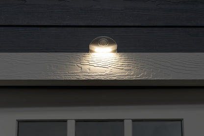 Energizer LED Motion-Activated Security Light, Battery Operated, 40 Lumens, Wireless, Indoor/Outdoor, Over-The-Door Light, 1 Pack, White, Ideal for Porch, Entryway, Closet, Patio, and More, 38184