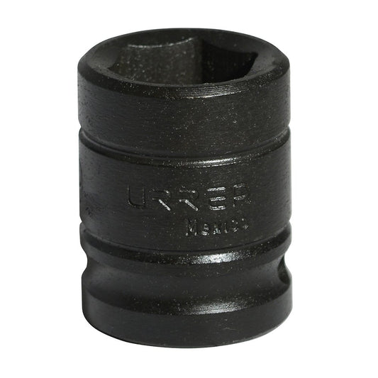 Urrea 7433M Dado de impacto cuadro de 1/2", 6 puntas, métrico, 33 mm
