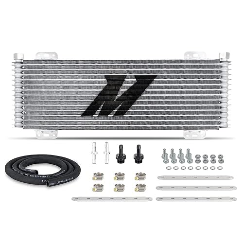 Mishimoto Enfriador de Transmisión Universal de Placa Apilada, 13 Filas, 22.8 x 7.1 x 1.25 in, MMTC-SP-13N