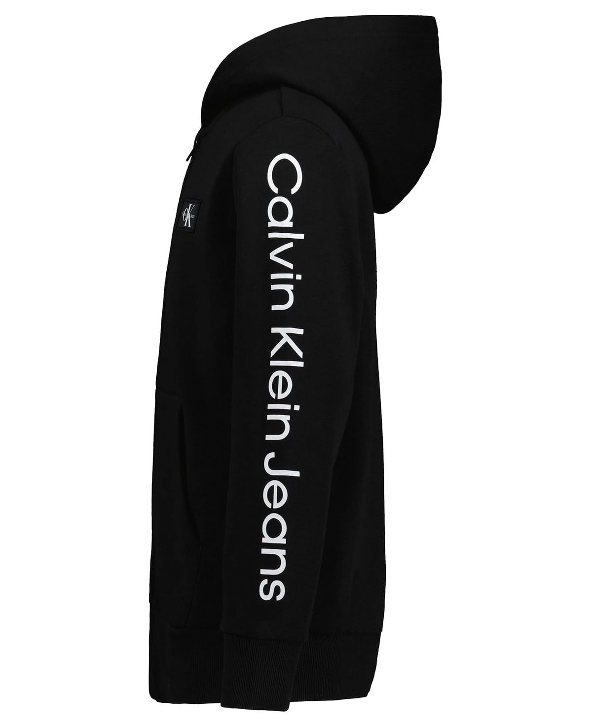 Calvin Klein Long Sleeve Full Zip Fleece Hoodie Sudadera con Capucha Niños