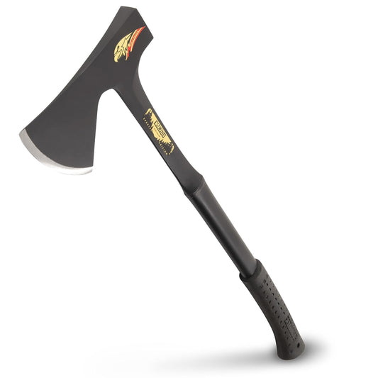 Estwing Special Edition - Hacha de madera de 66 cm con construcción de acero y mango de reducción de impactos, E45ASE, color negro