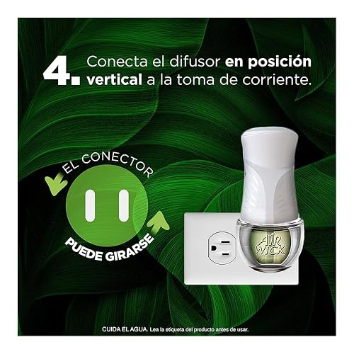 Air Wick® 2 Repuestos de Aromatizante de Ambiente Continuo para Aparato Difusor eléctrico, Aroma Citrus Punch, 20 ml c/u