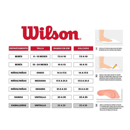 Wilson 10 Piezas Tin para Hombre, Color Marino, Talla Única, 8784