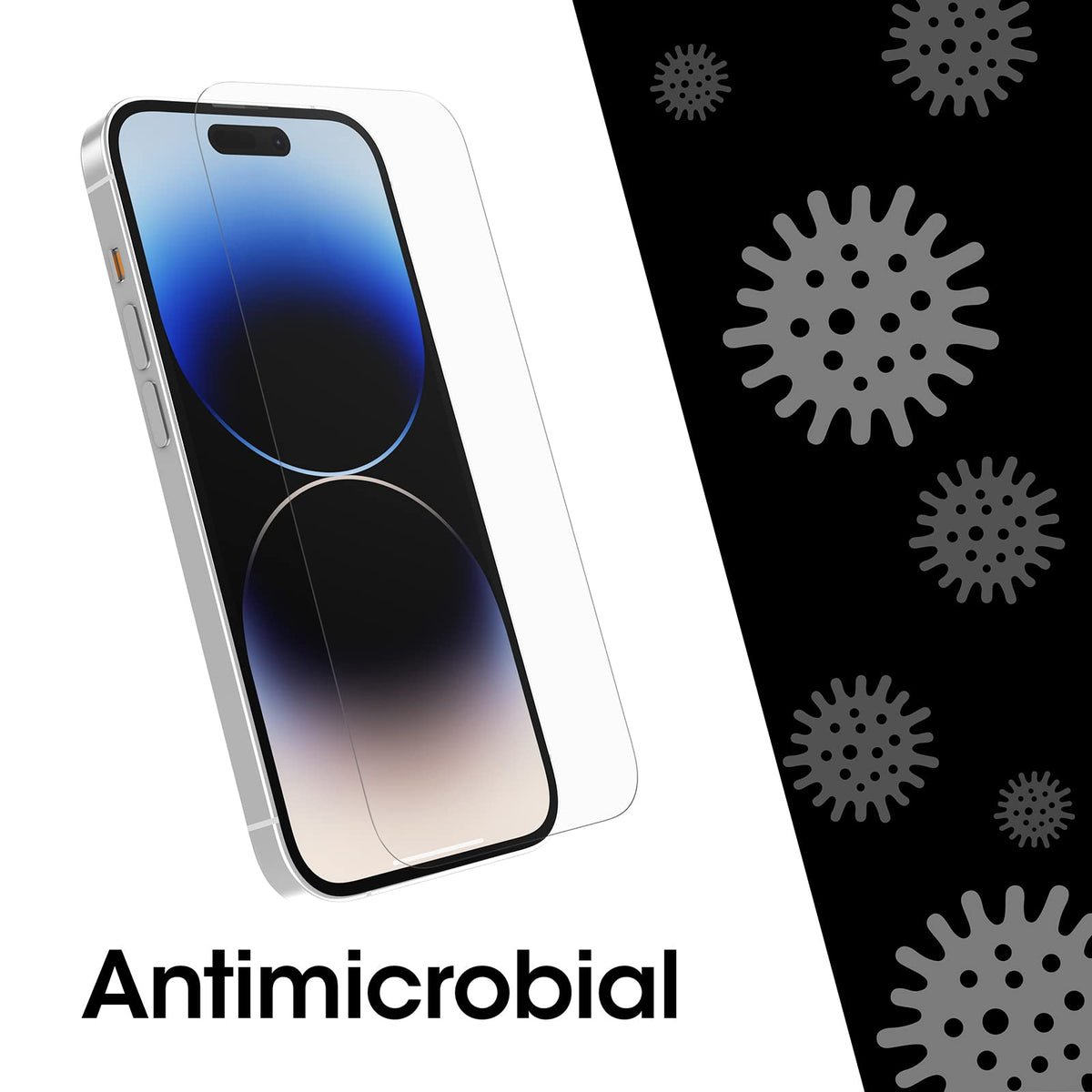 OtterBox ALPHA FLEX SERIES ANTIMICROBIAL BLUE LIGHT Protector de Pantalla para iPhone 14 Pro Max (ONLY)