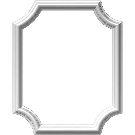 Ekena Millwork PNL16X20AS-02 Ashford Panel de pared festoneado moldeado de 16 pulgadas de ancho x 20 pulgadas de alto x 1/2 pulgadas de alto