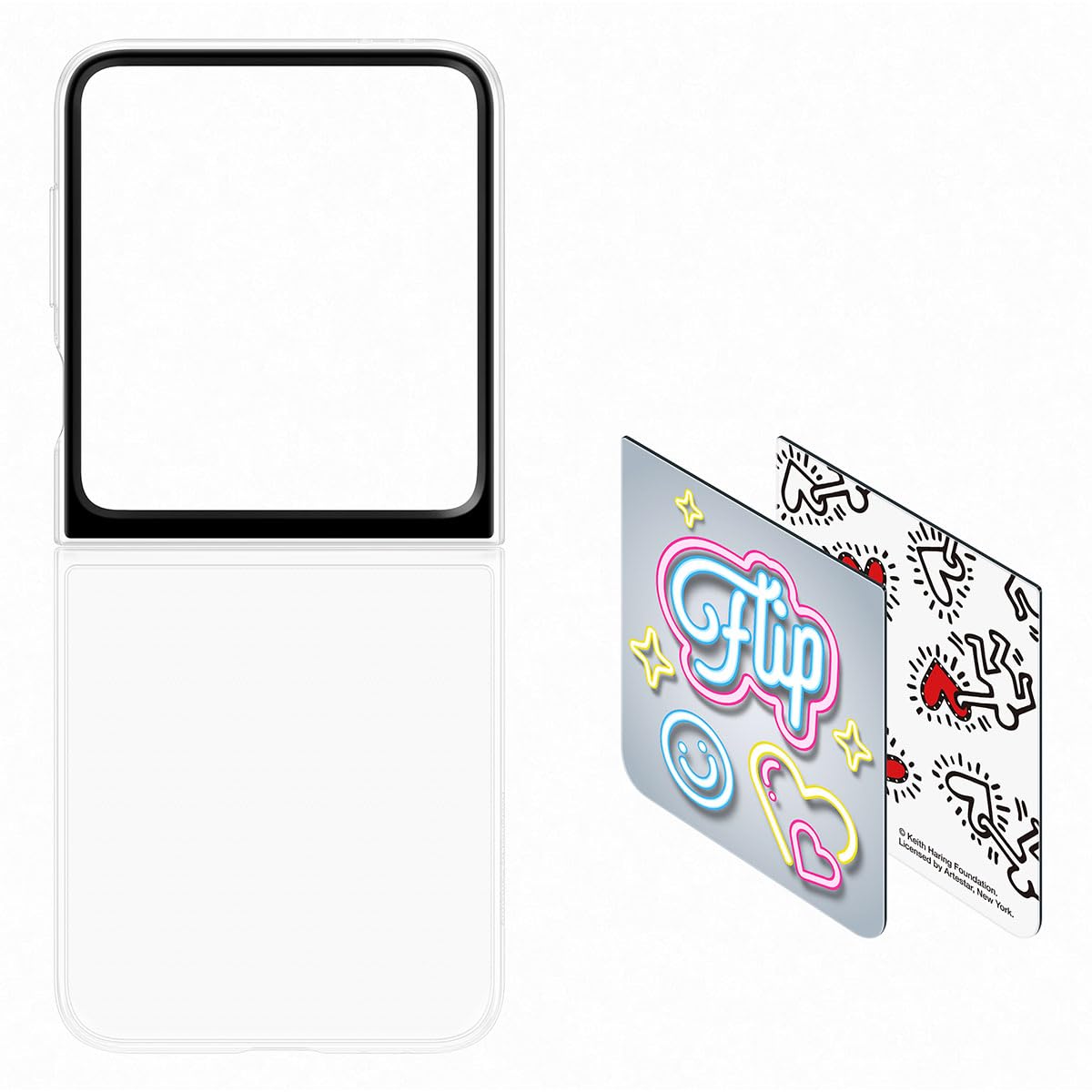 Samsung Galaxy Flip6 Flipsuit Case Color: Transparente
