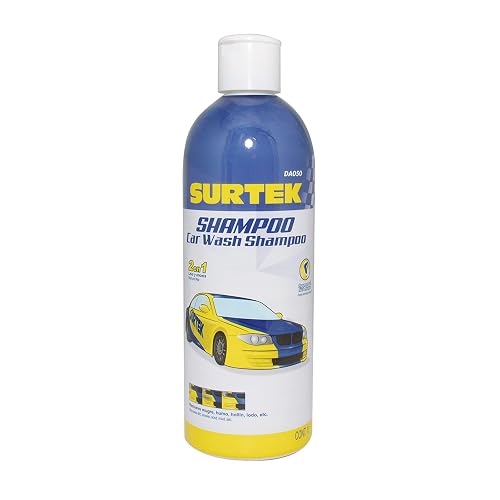 Surtek DA050 Shampoo, 100 Lt de Agua/50 Carros, 1 Litro