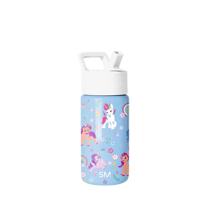 Simple Modern Kids Summit Vaso Infantil con Popote - 14 onzas - My Little Pony: Garden of Rainbow