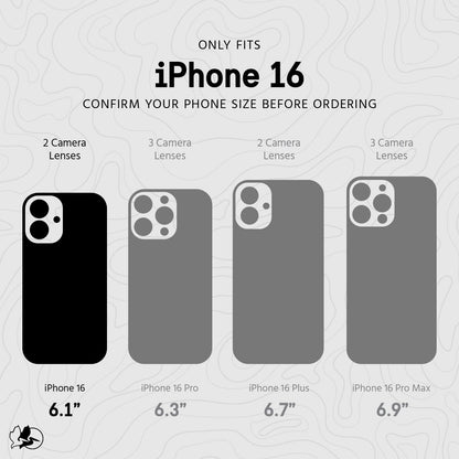 Pelican Protector - Funda magnética para iPhone 16, Compatible con MagSafe, Protección contra caídas de Grado MIL de 16 pies - Negro