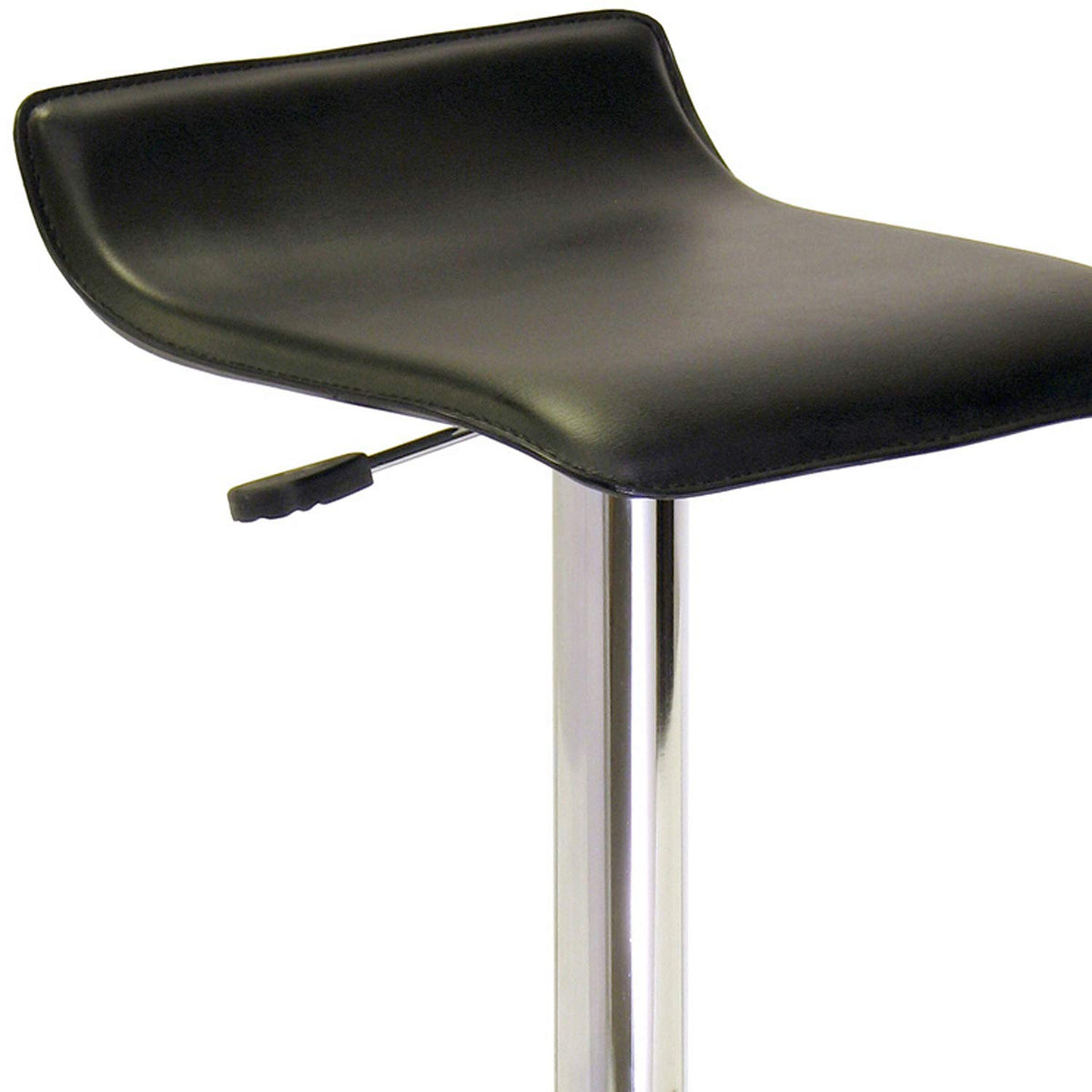 Winsome Spectrum ABS Airlift Swivel Stool, Faux Leather