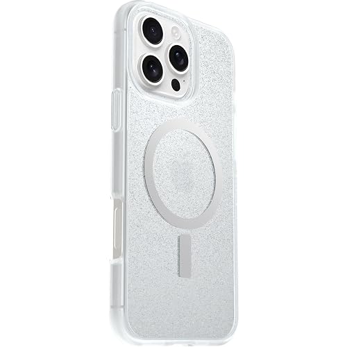OtterBox - Carcasa para iPhone 16 Pro MAX React Series - Stardust | Funda con MagSafe, resistente a golpes y caídas, ultrafina, probada según las normas MIL-STD 810G