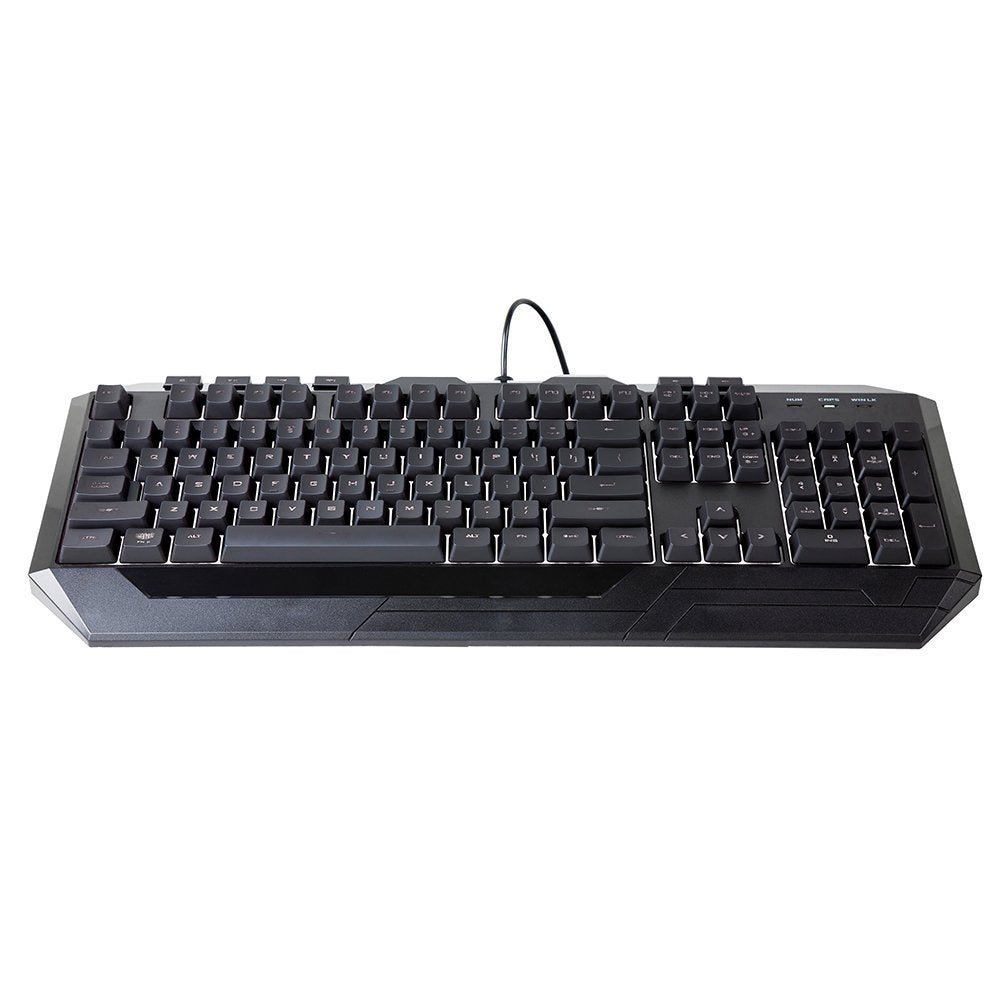 Cooler Master Devastator 3 - Combo de teclado y mouse para juegos, retroiluminación LED de 7 modos de color, teclas multimedia, configuración de 4 DPI