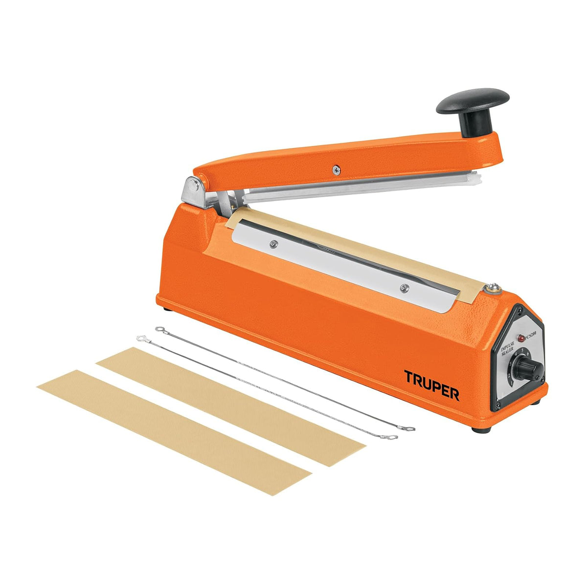 Truper SETE-20, Selladora térmica 20 cm potencia de 300 W temporizador ajustable