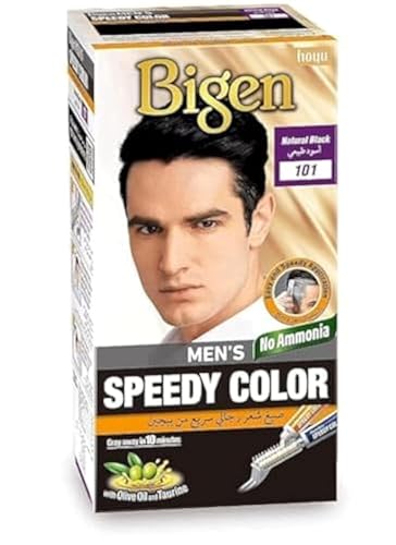Bigen 101 Tinte Para Caballero, Negro Intenso