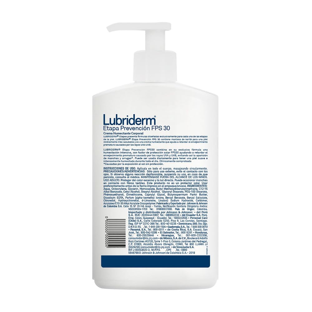 LUBRIDERM Prevención Crema Corporal 750 ml