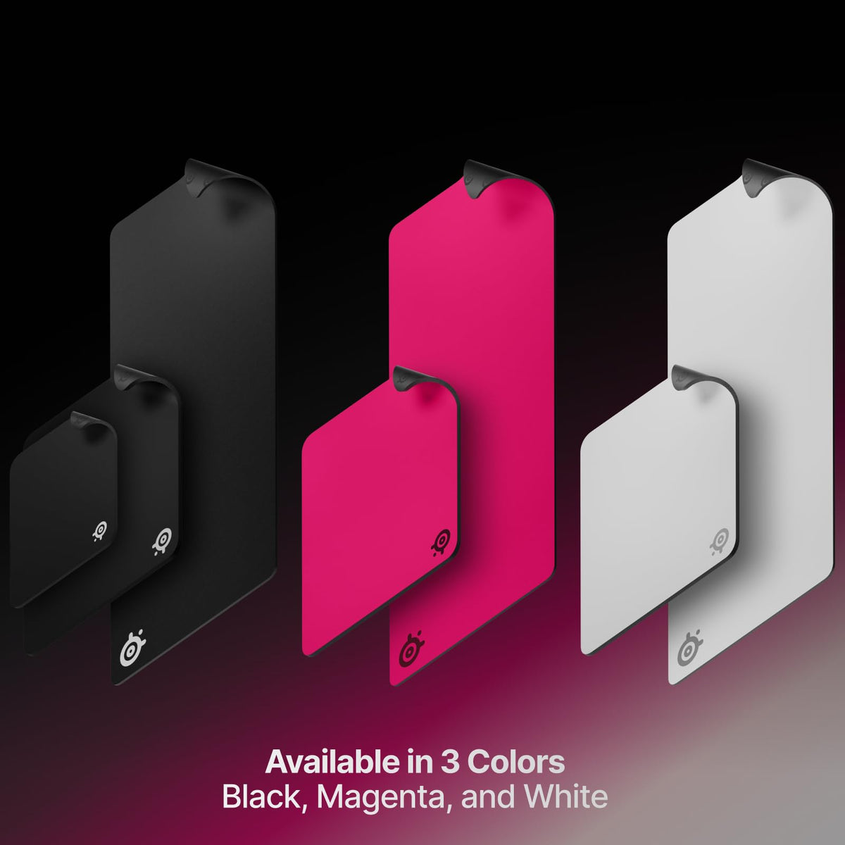 SteelSeries QcK - Alfombrilla para Mouse Pesada para Juegos, Base de Goma de Silicona Antideslizante, Seguimiento de Picos, optimizada para Juegos FPS, MOBAs, RTS, MMO, tamaño Grande, 450 mm x 400 mm