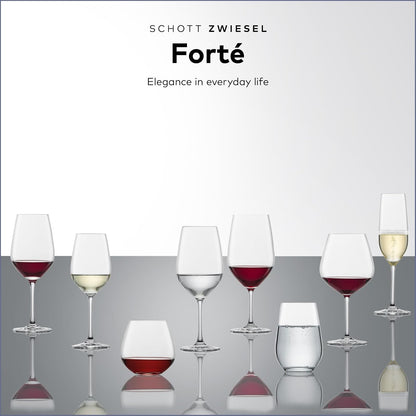 Schott Zwiesel Tritan Crystal Glass Forte Collection, Set of 6