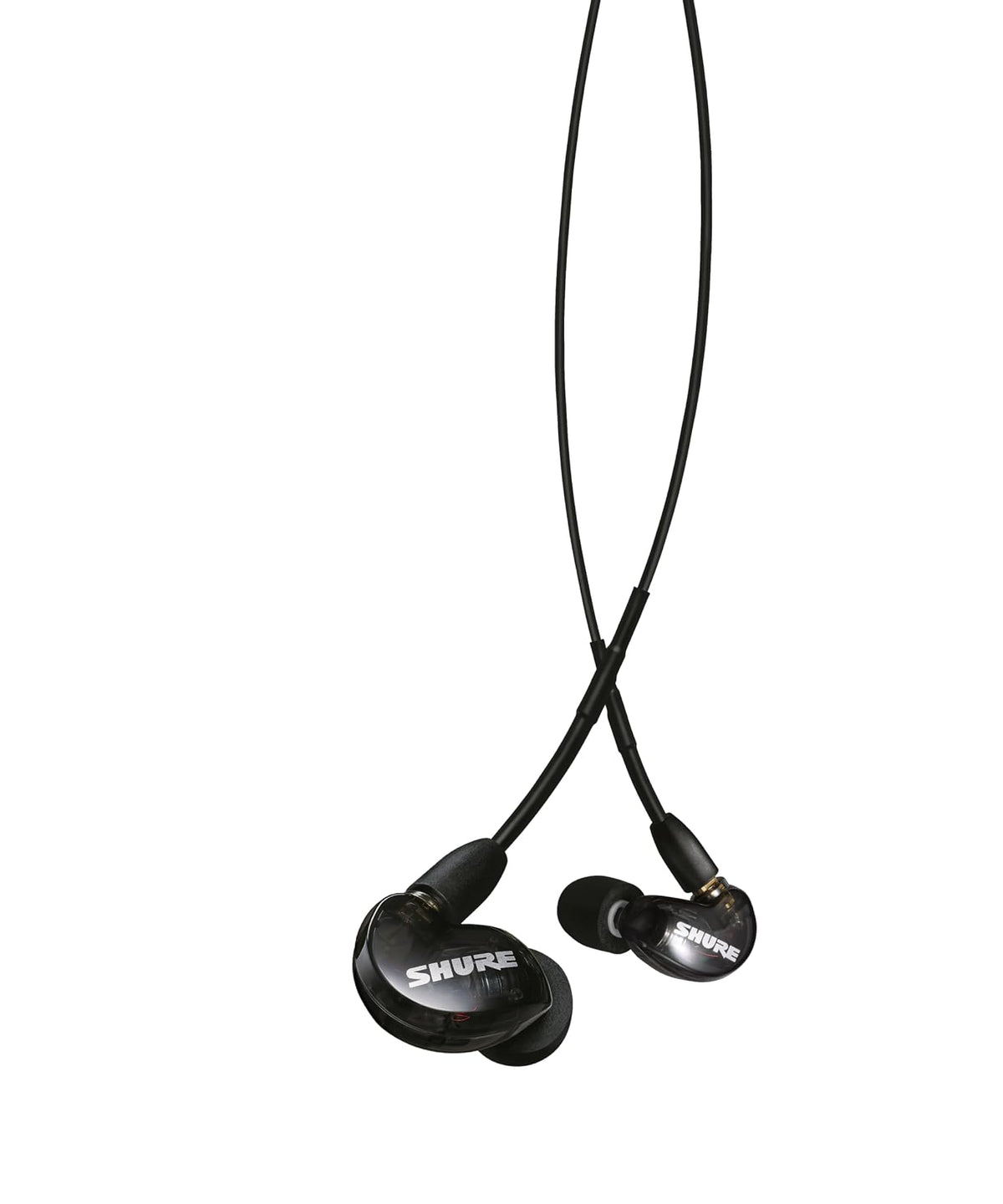 Shure SE215 Audífonos In-Ear Aislantes de Sonido - Auricular - Negro