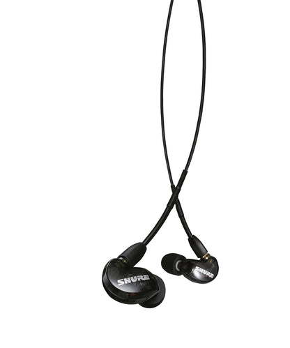 Shure SE215 Audífonos In-Ear Aislantes de Sonido - Auricular - Negro