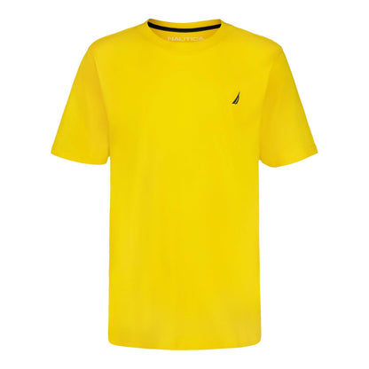 Nautica Camiseta de Manga Corta para Niño Color Ceramic - 10-12 - Limón
