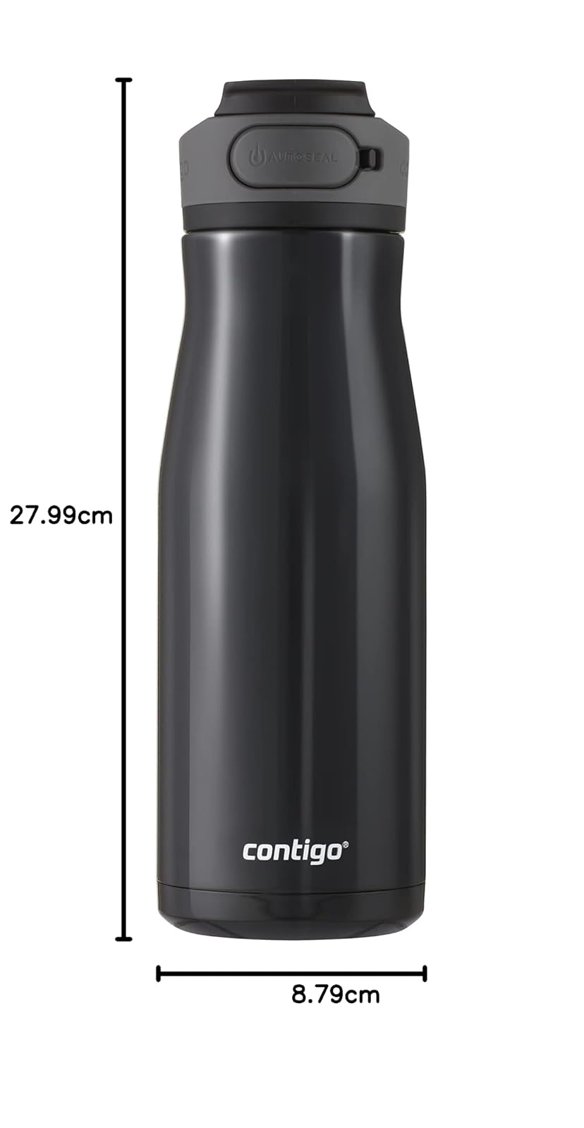 Contigo AUTOSEAL Botella de agua, 32 onzas, regaliz
