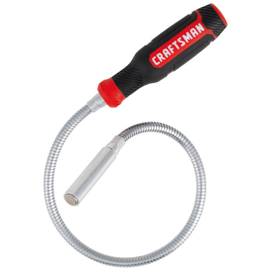 CRAFTSMAN Herramienta de recogida magnética flexible para mecánico automotriz, levanta hasta 2 libras. (CMMT98348)