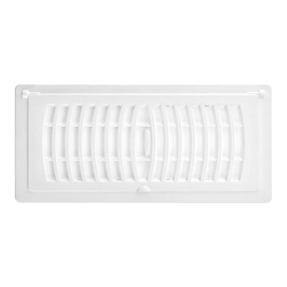Imperial RG3052 - Registro desplegable para piso, 4 x 10 pulgadas, color blanco