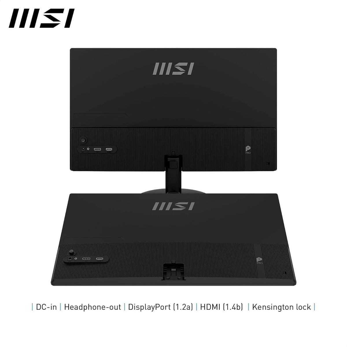 MSI Monitor Pro MP242L 24"/ IPS/ 1920 x 1080 (FHD)/ Adaptive-Sync/HDR Ready/ 100HZ/ 1ms (MPRT) / 4ms (GTG)/ NO VESA