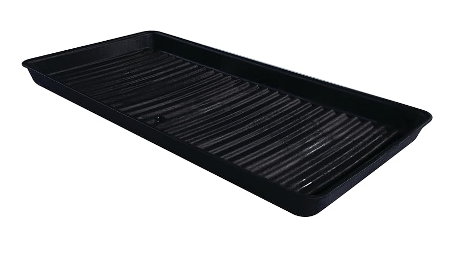 Eagle 1677BLK Bandeja de contención de utilidad, 36 pulgadas de largo x 18 pulgadas de ancho x 2 pulgadas de alto, negro