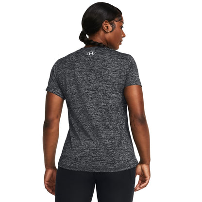 Under Armour Tech Twist Manga Corta Cuello en V Playera para Mujer