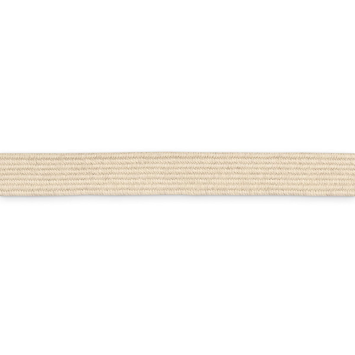 Dritz 9385N - Elástico Trenzado de algodón para Traje de baño, Natural, Beige, 1/4-Inch by 75-Yard, 1