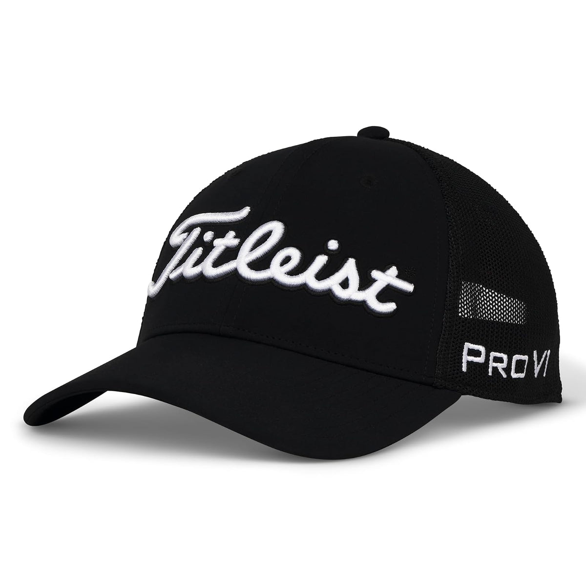Titleist Tour Performance Mesh Golf Hat Gorra de béisbol Hombre - Talla Única - Negro - Blanco