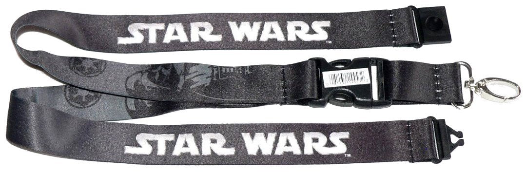 Plasticolor Llavero con Cordón Star Wars Darth Vader, Negro, 004453R01