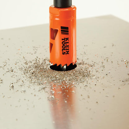 Klein Tools 32905 Kit de brocas sierra para electricistas con mandril de 3 piezas