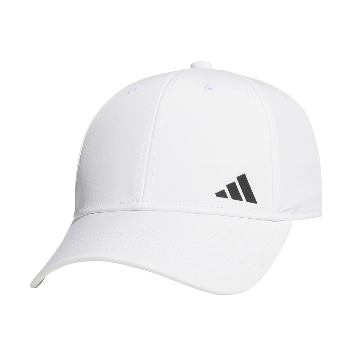 Adidas Backless Ponytail Hat Adjustable Fit Baseball Cap Gorra de béisbol Mujer - Talla Única - Blanco - Negro - 2.0