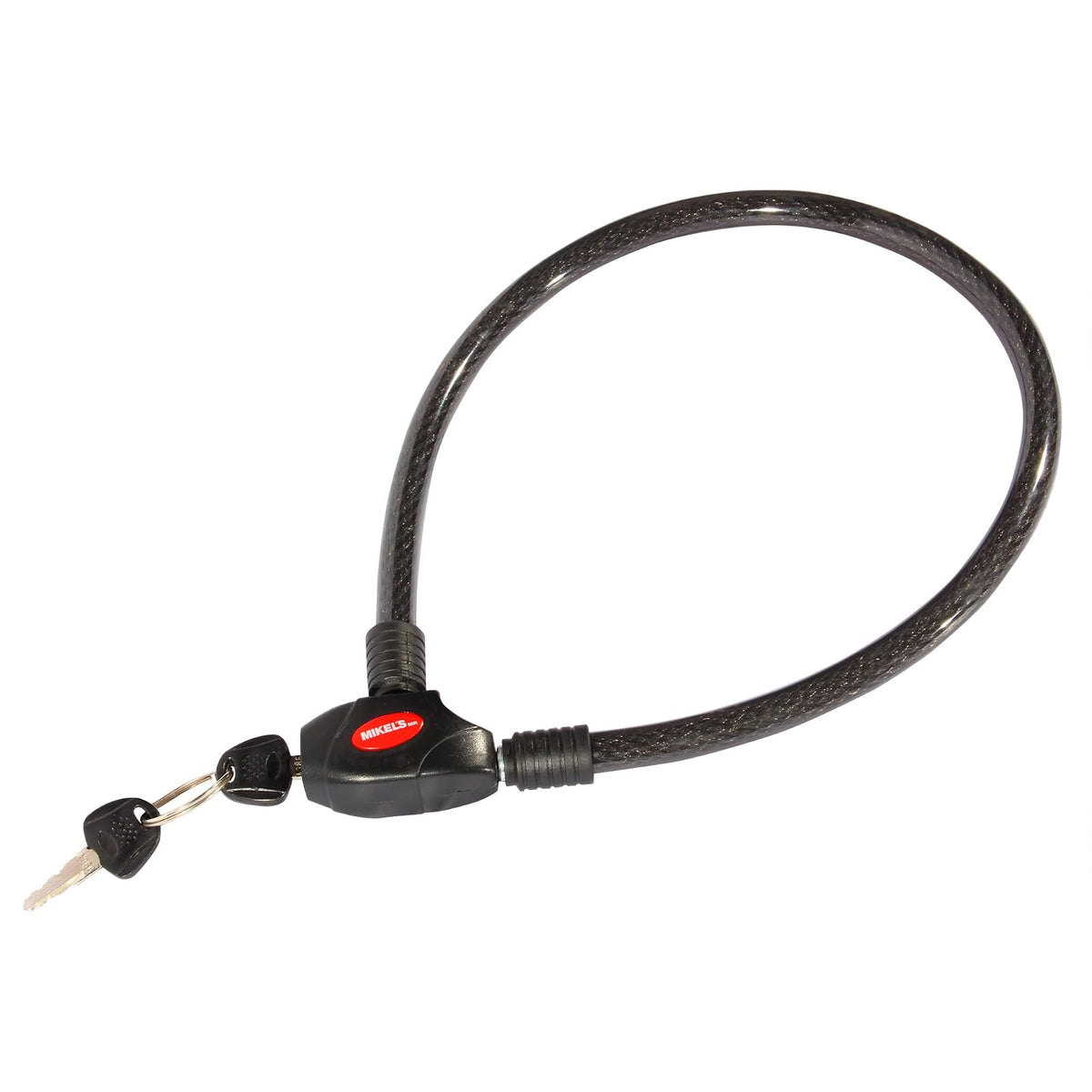 Cable candado flexible 2 llaves planas