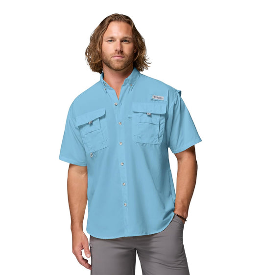 Columbia - PFG Bahama II Camisa de Pesca de Manga Corta para Hombre con FPU 30