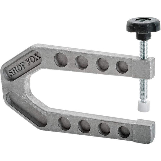 Shop Fox D2804 Abrazadera C de aluminio de alcance profundo de 6 pulgadas