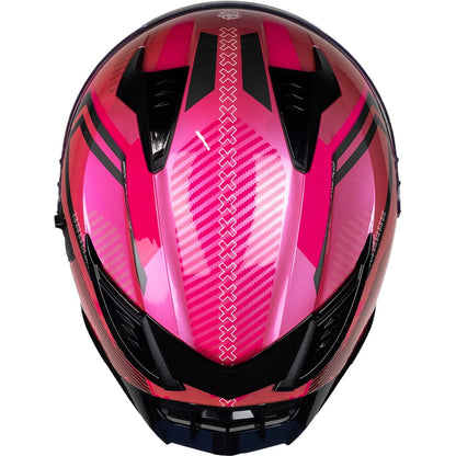 KOV Casco Ares KNOX Rosa/Negro S