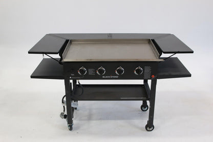 Signature Accessories - 36 Inch Griddle Surround Table Accessory - Powder Coated Steel (Grill not included and Doesn't fit the 36" Griddle with New Rear Grease Model)
