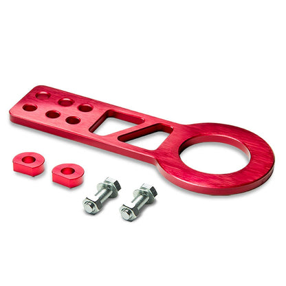 DNA Motoring Kit de Gancho de Remolque Delantero de Aluminio 5.7 cm Rojo - Frente - Rojo