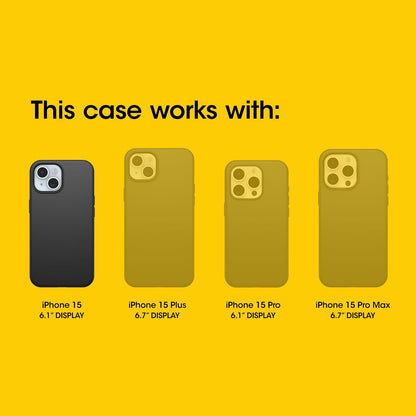 OtterBox - Funda Transparente para iPhone 16e, 15, 14 y 13 Defender Series XT - Mountain Frost (Transparente), sin visualización, Resistente, se Ajusta a MagSafe, Accesorio de cordón