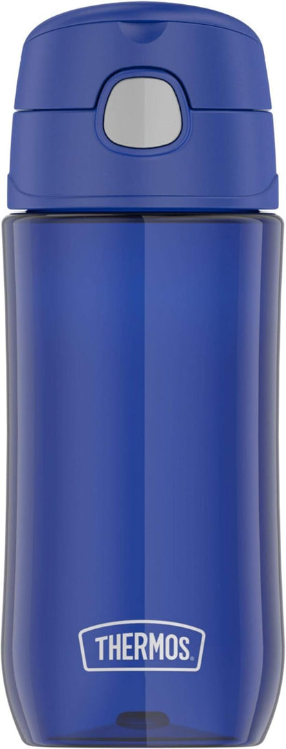 Thermos FUNTAINER Botella de Hidratación Infantil, 16 oz - Azul (Arándano) - 16 fl oz