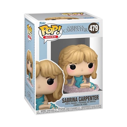 Funko Pop! Rocks: Sabrina Carpenter - Night Gown | Mercancía Oficial de Música - Figura de Vinilo Coleccionable para Decoración - Regalo de Cumpleaños para Fans