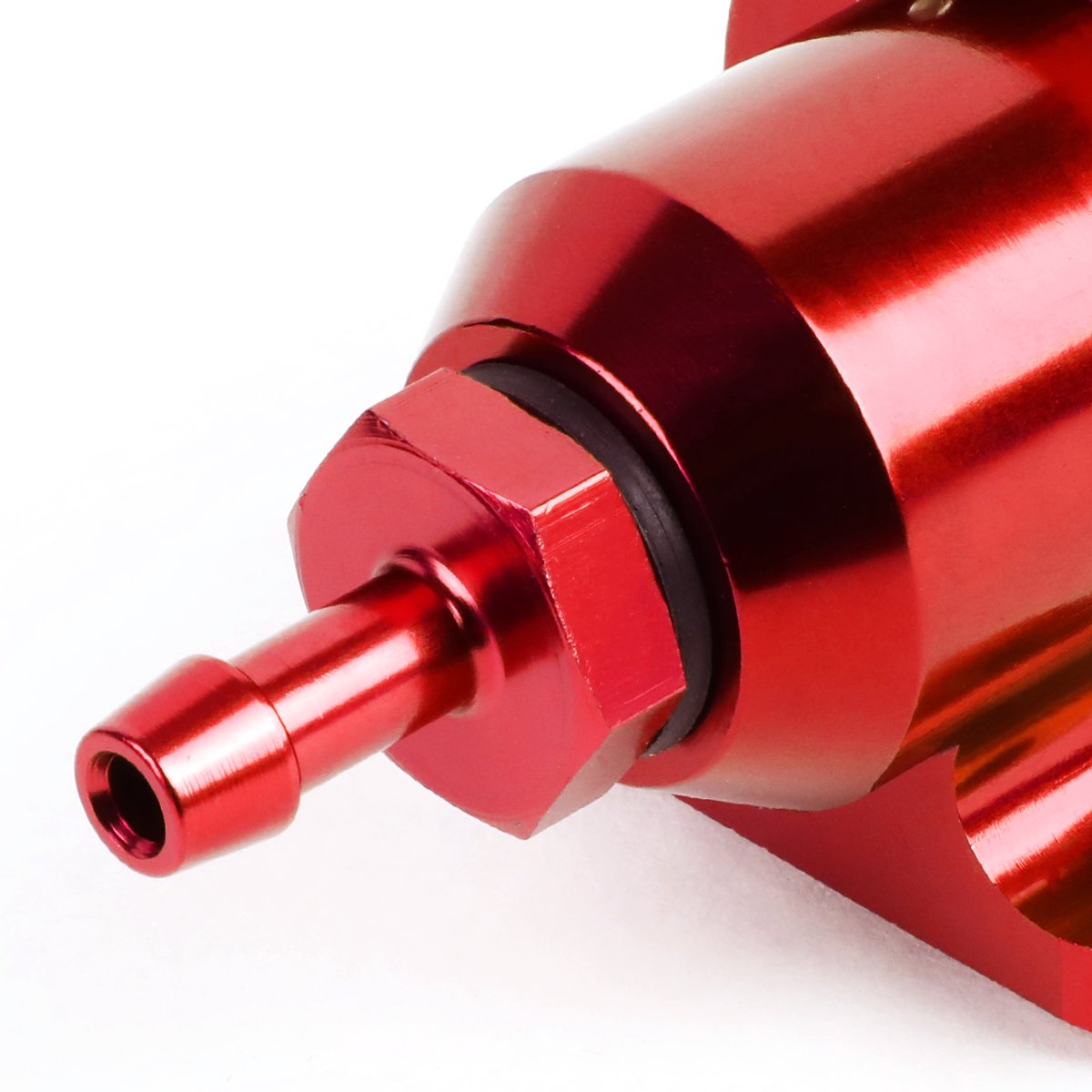 DNA Motoring FPR-T119-RD Regulador de Presión de Combustible para Honda Civic Si/CRV/Integra/NSX 1988-2001, Rojo
