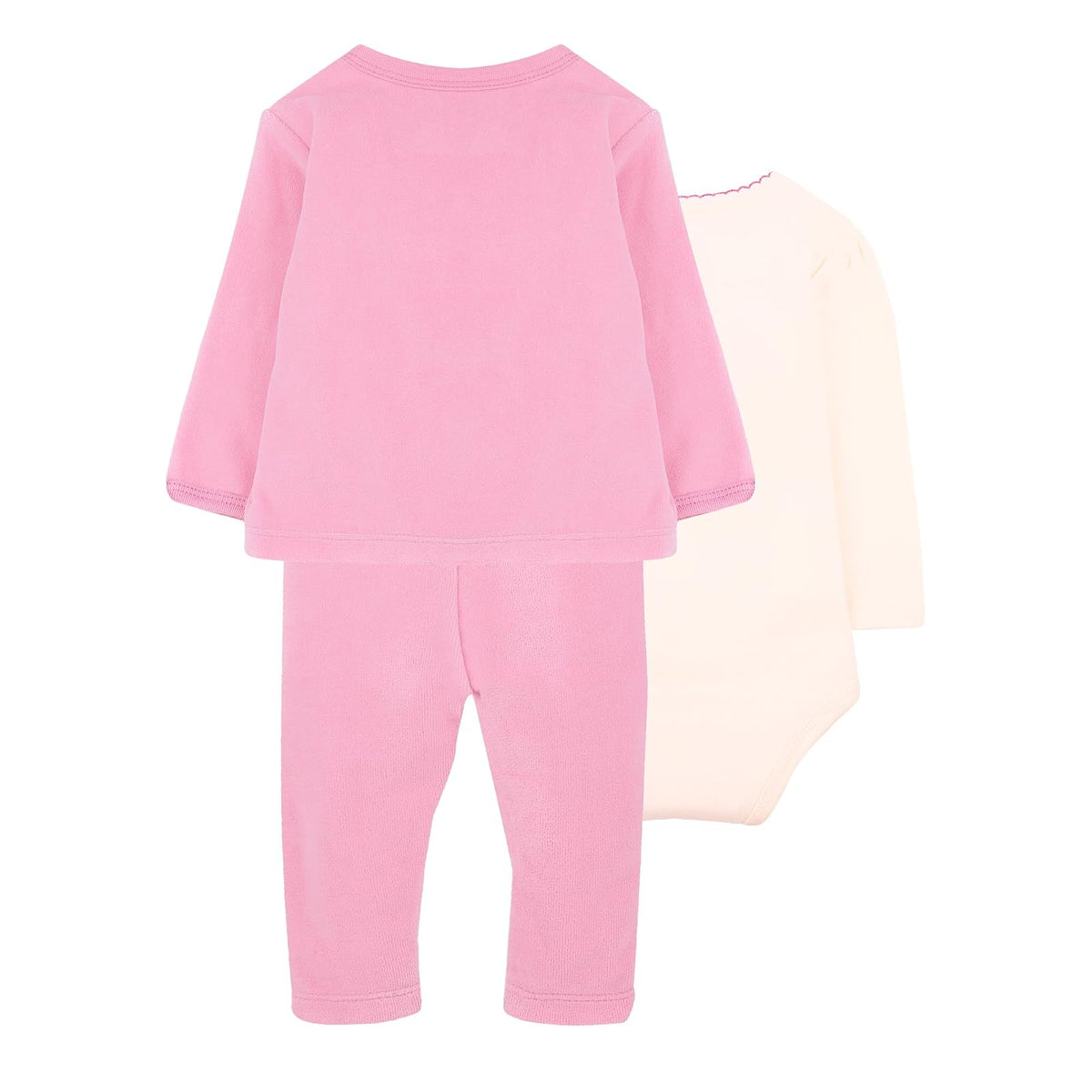 Baby Creysi Conjunto 3 Piezas para Bebé Pack de 3 Algodón Hipoalergénico