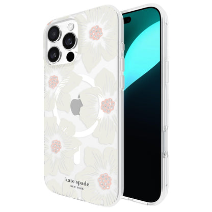 Kate Spade New York Funda para iPhone 16 Pro Max, Compatible con MagSafe - Hollyhock Floral