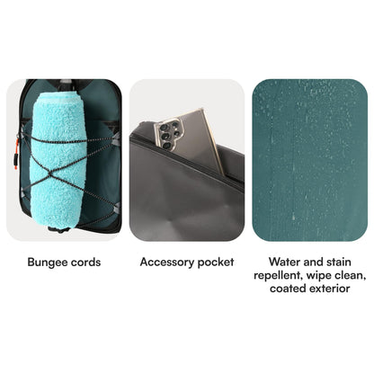 Titan by Arctic Zone - Mochila enfriadora, Bolsa aislada de Lado Suave con Forro a Prueba de Fugas y Correas Acolchadas, para Almuerzo, Picnic y Viajes, Capacidad de 24 latas