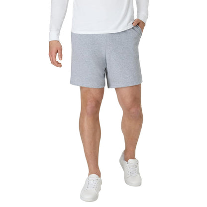 Hanes Men's Jersey Short with Pockets - Acero ligero - M