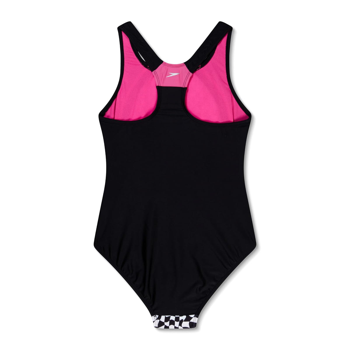 Speedo - Traje de baño de una Pieza con Correa Gruesa para niña, Estampado